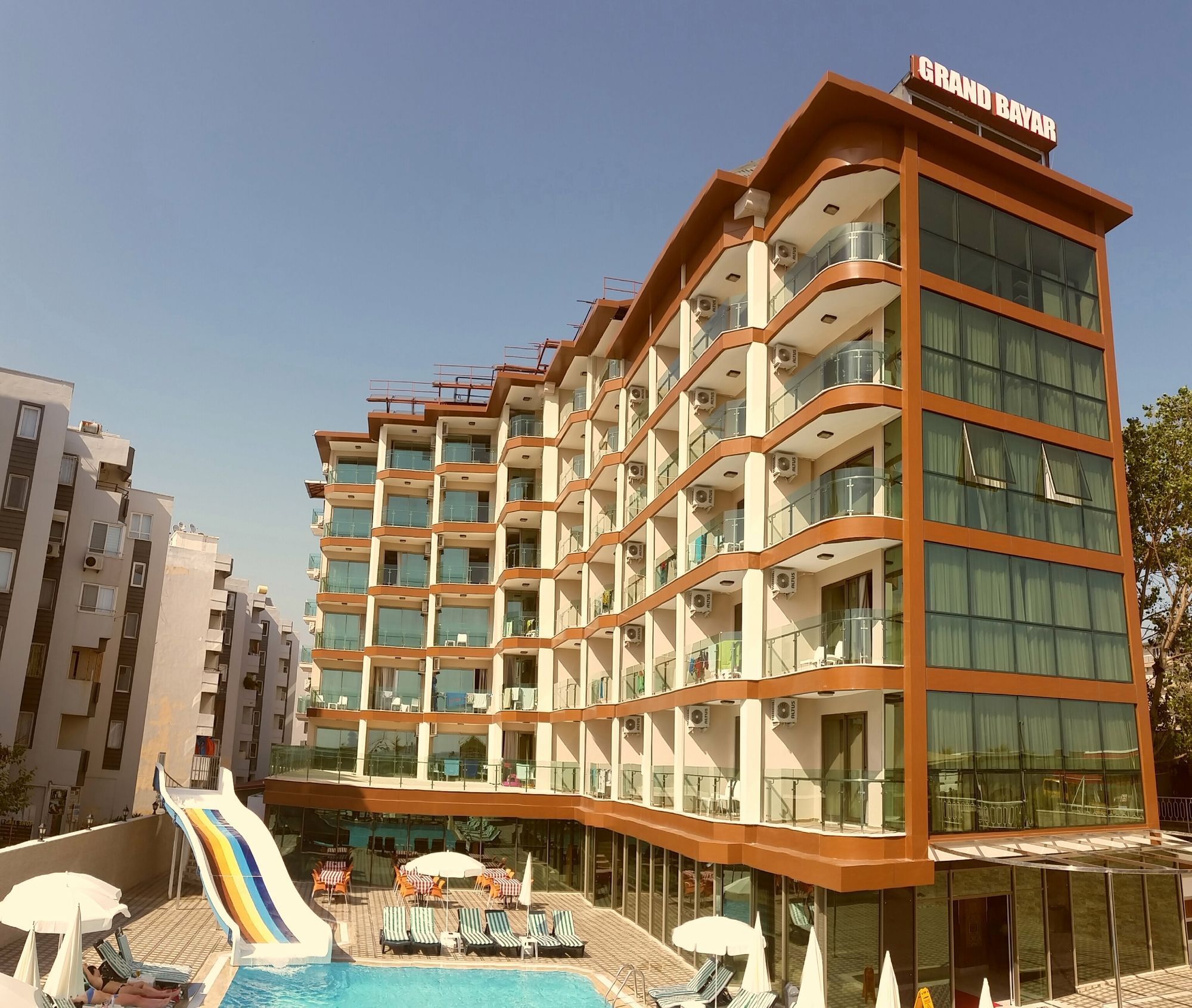Grand Bayar Beach Hotel Alanya Exterior foto