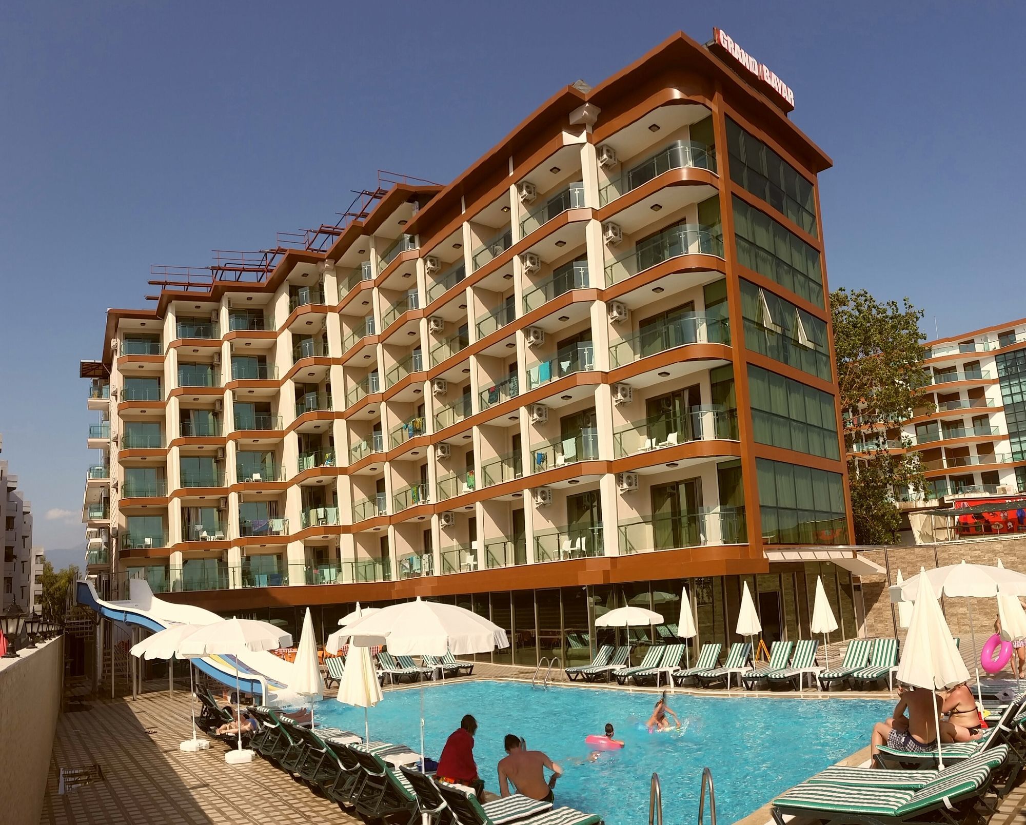 Grand Bayar Beach Hotel Alanya Exterior foto
